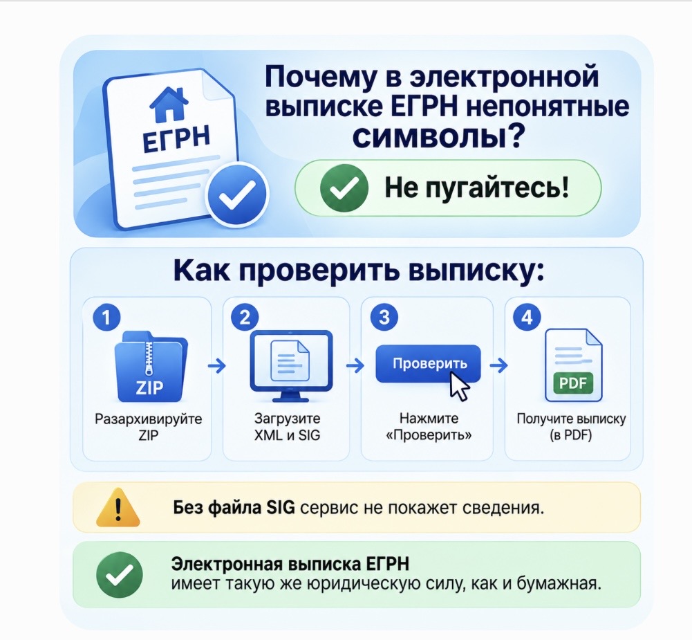Электронная выписка ЕГРН